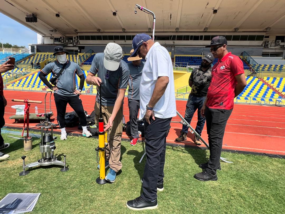 인조잔디 현장시험